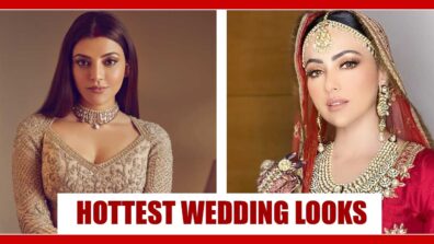 Kajal Aggarwal Or Sana Khan: Who Looked The Hottest On Their Wedding Day?