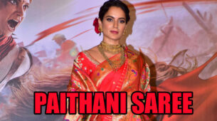 Kangana Ranaut Looks Gorgeous In The Paithani Look; See Pics