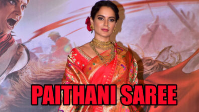 Kangana Ranaut Looks Gorgeous In The Paithani Look; See Pics