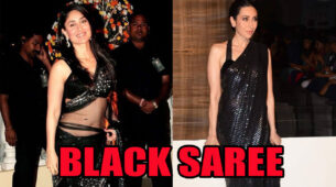 Kareena Kapoor Or Karisma Kapoor: The Hottest Queen Of Black Saree?