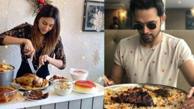 Kasauti Christmas Fun: Erica Fernandes and Parth Samthaan enjoys special chicken tandoori