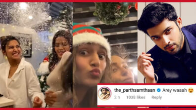 Kasauti Romance: Erica Fernandes parties with her friends on Christmas, Parth Samthaan says ‘Aree Waah’