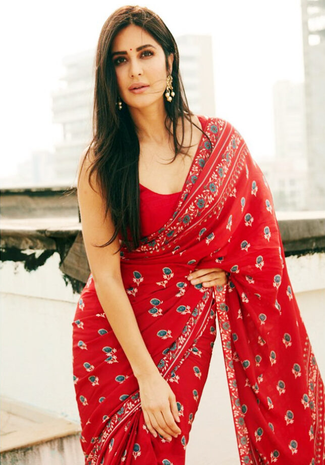 Katrina Kaif, Priyanka Chopra, Alia Bhatt’s Saree Looks Are Too Hot To Handle! - 3