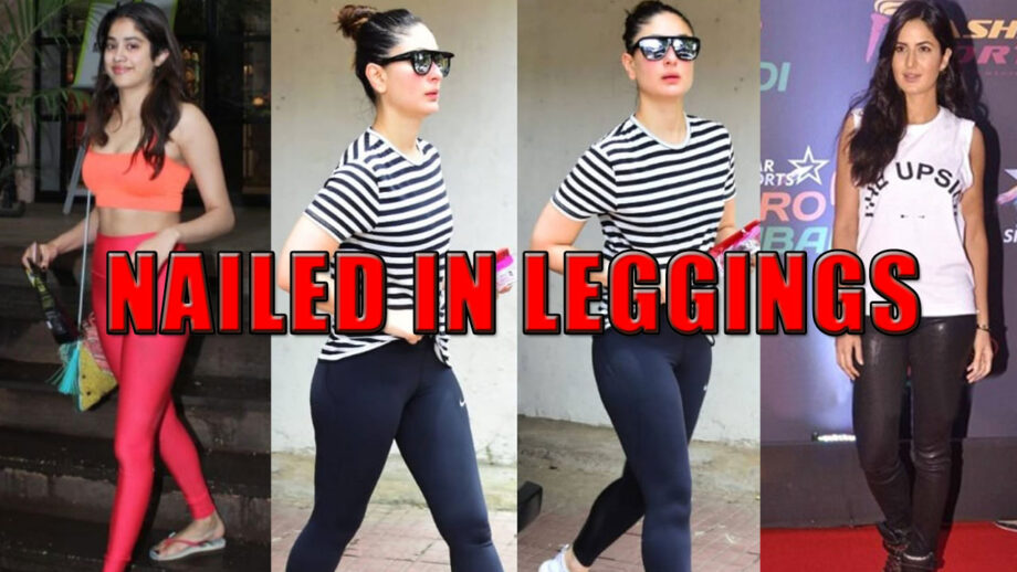 Katrina Kaif, Janhvi Kapoor, Kareena Kapoor: Actresses Who Nailed In Leggings 2