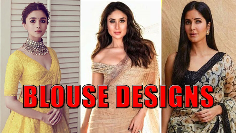 Katrina Kaif, Kareena Kapoor, Alia Bhatt: Unusual Blouse Design Ideas For This Wedding Season 3