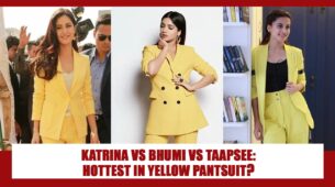 Katrina Kaif, Taapsee Pannu To Bhumi Pednekar: Actresses Who Rocked The Yellow Pantsuit