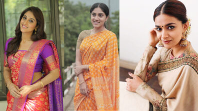 Keerthy Suresh, Dhanya Balakrishna, Regina Cassandra: Actresses Who Looked Attractive In Sequin Saree