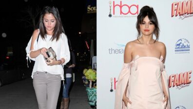Selena Gomez Looking Drop Dead Gorgeous In Cold Shoulder Tops; See Photos