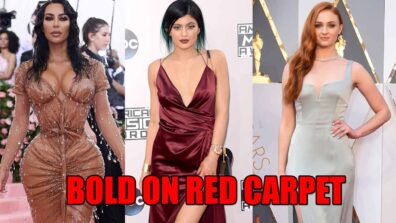 Kim Kardashian, Kylie Jenner, Sophie Turner: Boldest moments on red carpet