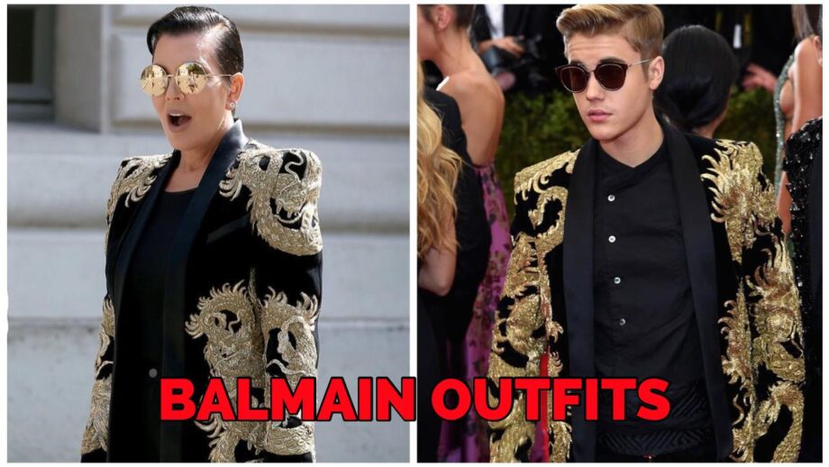 Kris Jenner Or Justin Bieber: Who Aced The Balmain Outfit?