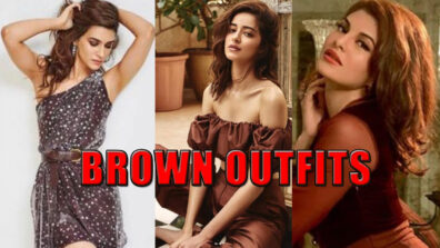 Kriti Sanon, Jacqueline Fernandez And Ananya Panday: Actresses Who Proved The True Fashion In Brown