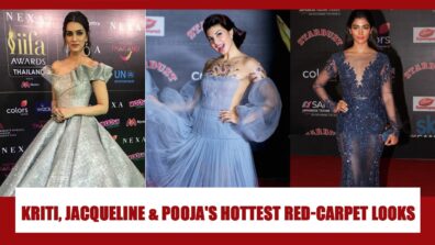 Kriti Sanon, Jacqueline Fernandez and Pooja Hegde’s HOTTEST red-carpet looks that will make you fall in love with them