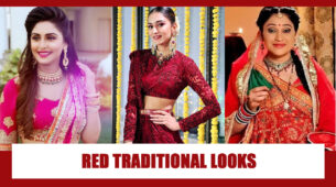 Krystle D’Souza, Erica Fernandes, Disha Vakani: Gorgeous In Red Traditional Wear