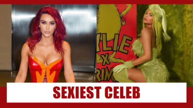 Kylie Jenner In All Green Or Kim Kardashian In all Red: The attractive Celeb