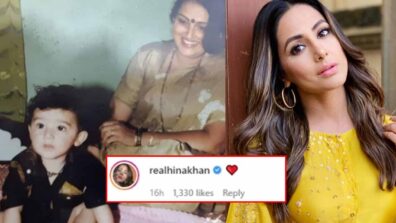 Love you maa: Parth Samthaan shares emotional post, Hina Khan comments