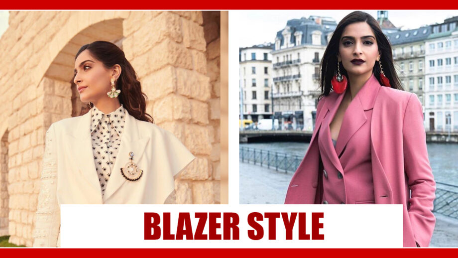 May It Be Pants or Skirts: Style Your Blazer to Perfection with Sonam Kapoor 5