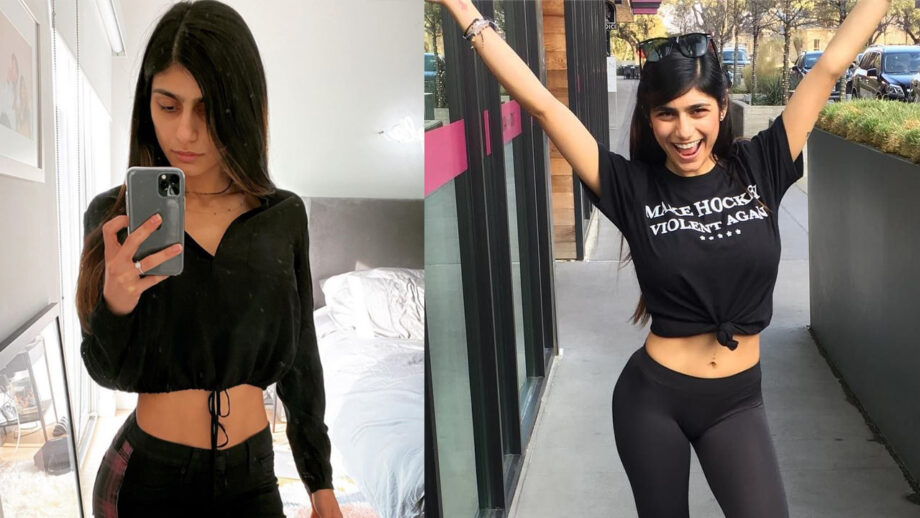 Mia Khalifa Top 5 Sexiest Crop Tops That You Might Want To Steal For Yourself 1