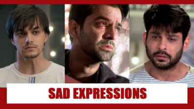 Mohsin Khan, Barun Sobti, Sidharth Shukla: Heart-Breaking Emotional Sad Expressions