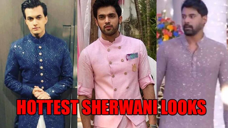 Mohsin Khan, Parth Samthaan, Shabir Ahluwalia: Hottest sherwani looks