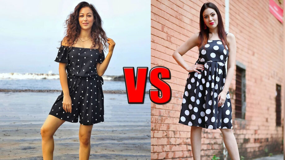 Munmun Dutta VS Sunayana Fozdar: Who Rocks Polka Dots Outfit Better?