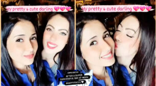 My Pretty & Cute Darling: TMKOC’s Munmun Dutta aka Babita kisses a special person