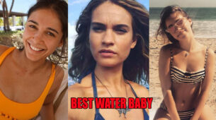 Naomi Scott, Lily James & Haley Lu Richardson: Water Baby Of Your Dreams