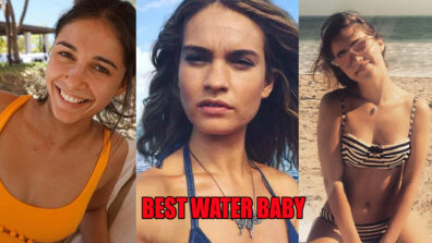 Naomi Scott, Lily James & Haley Lu Richardson: Water Baby Of Your Dreams