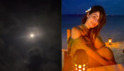 [Night Beach Dinner] Hina Khan looks stunning as she dines on the beach