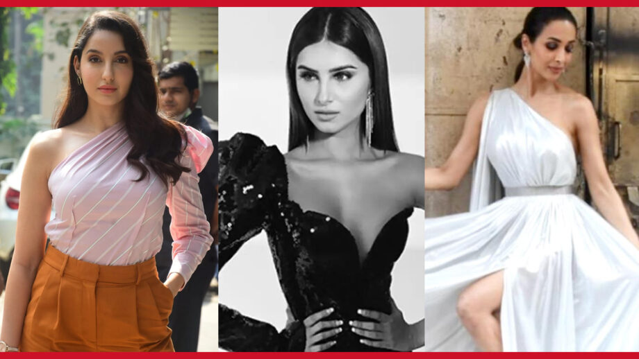 Nora Fatehi, Tara Sutaria, Malaika Arora: Who Has The Sultry Look In Single Shoulder Outfits?