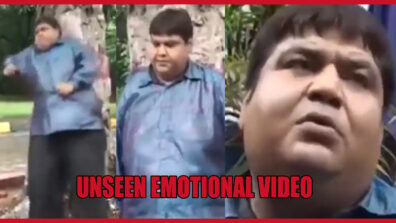 Nostalgic Emotional Unseen Video: When TMKOC’s Hathi Bhai was all smiles on the sets of the show