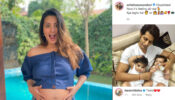 [Now it’s feeling all real] Anita Hassanandani flaunts her baby bump, Karanvir Bohra comments ‘twins’