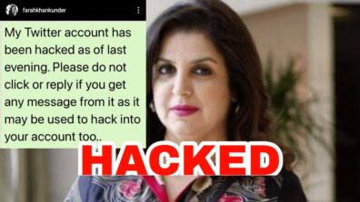 OMG: Farah Khan’s Twitter account hacked, issues warning for fans