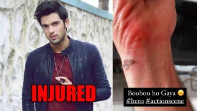 OMG: Parth Samthaan gets injured, fans worried