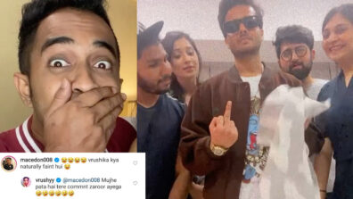 OMG: Vrushika Mehta faints in public, good friend Macedon D’mello has something to say