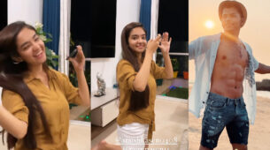 Panipuri Party: Anushka Sen takes private special snaps at Siddharth Nigam’s house