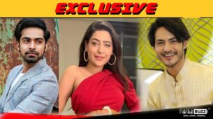 Paras Madaan, Shiny Dixit and Ravi Bhatia in web series Hastinapur