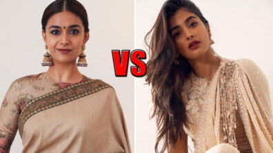 Pooja Hegde Or Keerthy Suresh: Who Is The Hottest Saree Girl?