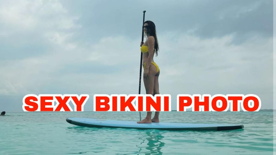 Private Hot Vacation Photo: Disha Patani stuns internet with latest bikini photo, fans can't stop drooling