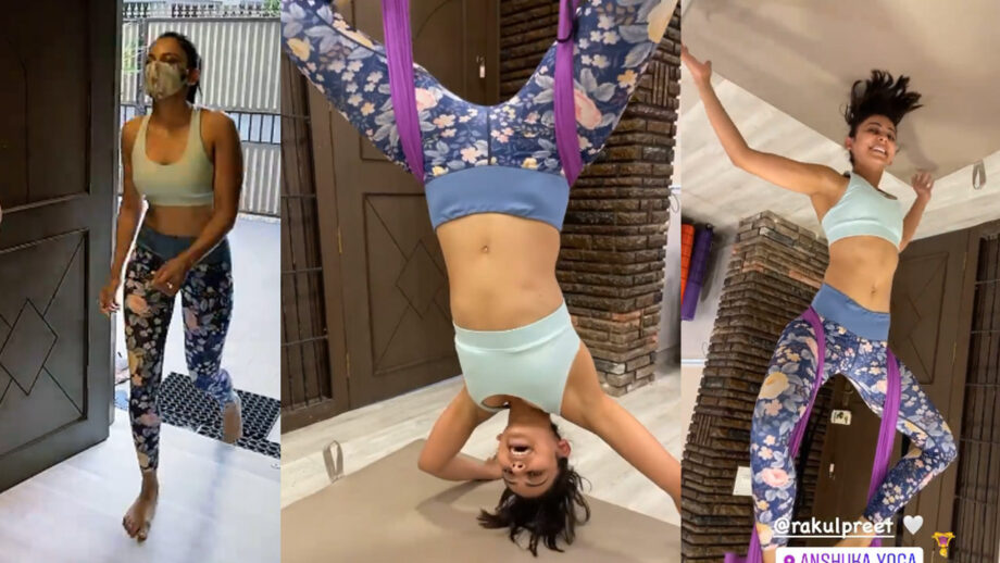 Private Workout Video: Rakul Preet Singh's yoga moment is inspirational