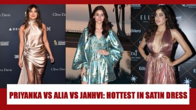 Priyanka Chopra Or Alia Bhatt Or Janhvi Kapoor: The Hottest Diva In Satin Dress