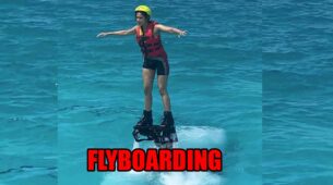 Rakul Preet Singh shares flyboarding experience in Maldives