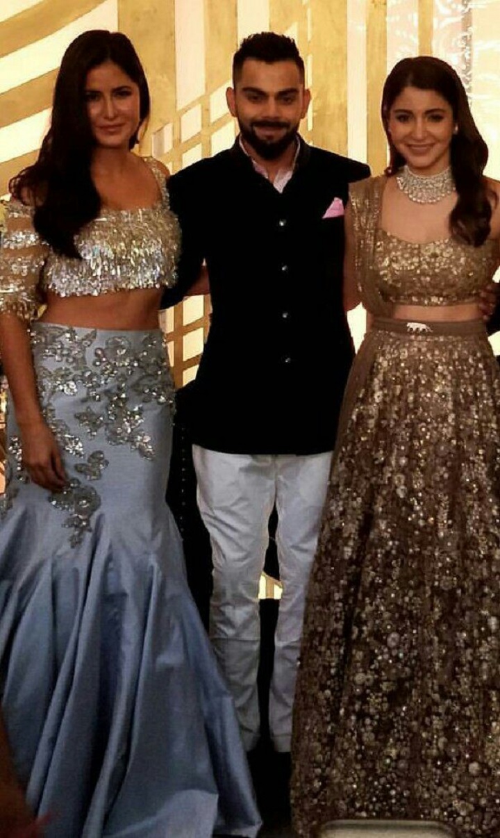 Rare Moment: When Katrina Kaif Posed Together With Virat Kohli And Anushka Sharma On A Special Occasion