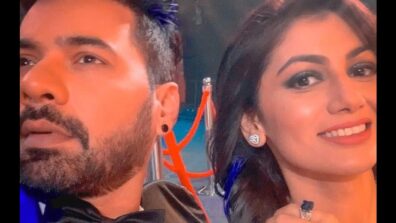 Rare picture: Kumkum Bhagya jodi Shabir Ahluwalia and Sriti Jha smile for a cosy selfie