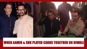 Rare Unseen Video: When Aamir Khan And Shah Rukh Khan Played Cards Together On Diwali