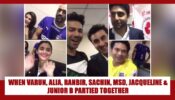 RARE VIDEO: When MS Dhoni, Jacqueline Fernandez, Abhishek Bachchan, Varun Dhawan, Sachin Tendulkar, Alia Bhatt & Ranbir Kapoor celebrated a special REUNION