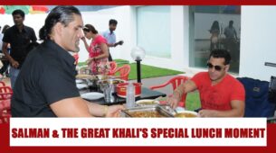 RARE VIDEO: When Salman Khan And WWE Superstar The Great Khali Had LUNCH Together