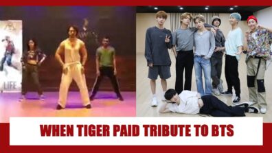 RARE VIDEO: When Tiger Shroff paid a tribute to BTS with his ‘Dynamite’ Dance