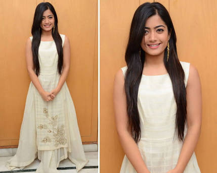 Rashmika Mandanna and Pooja Hegde: What Is It With Stars And Skin Coloured Dresses? - 0