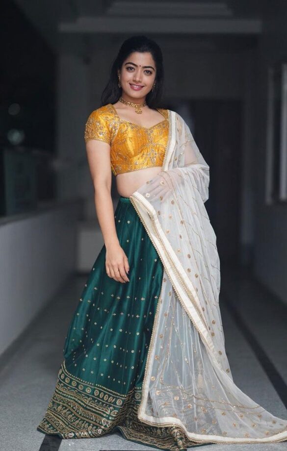 Rashmika Mandanna Looking Drop-Dead Gorgeous In Traditional Outfits - 0