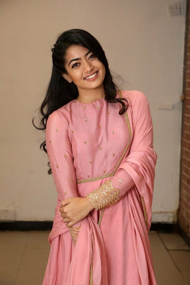 Rashmika Mandanna Looking Drop-Dead Gorgeous In Traditional Outfits - 1